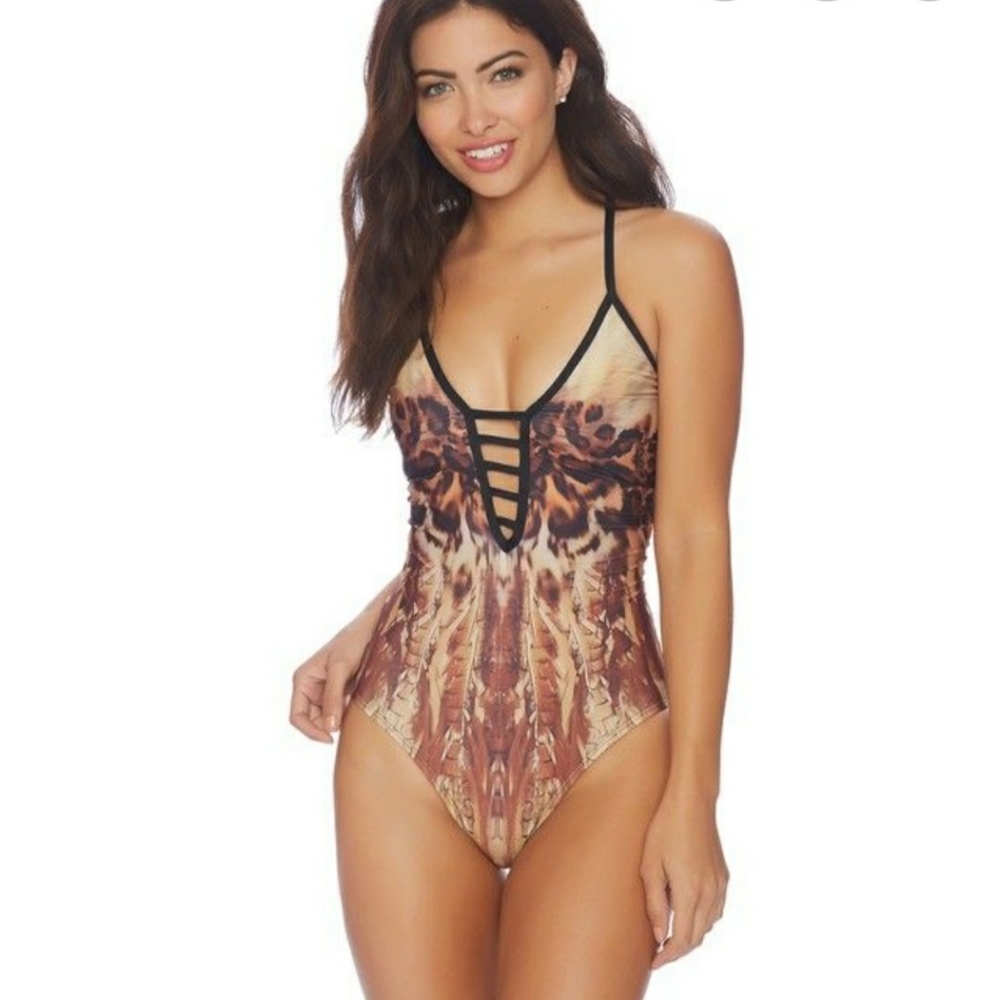 Athena Animal Print Swimsuit